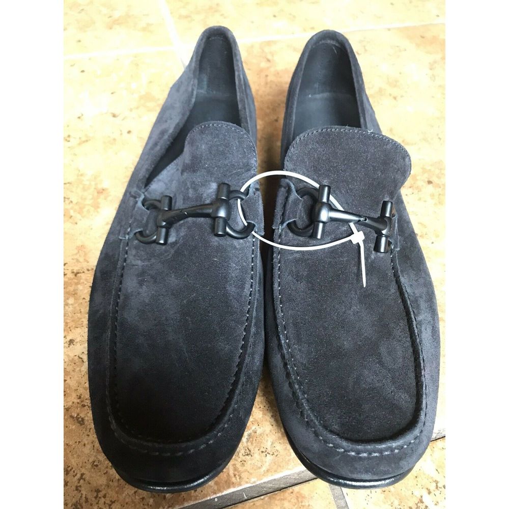 Salvatore Ferragamo Gancini Bit Loafer Sz 10.5 E